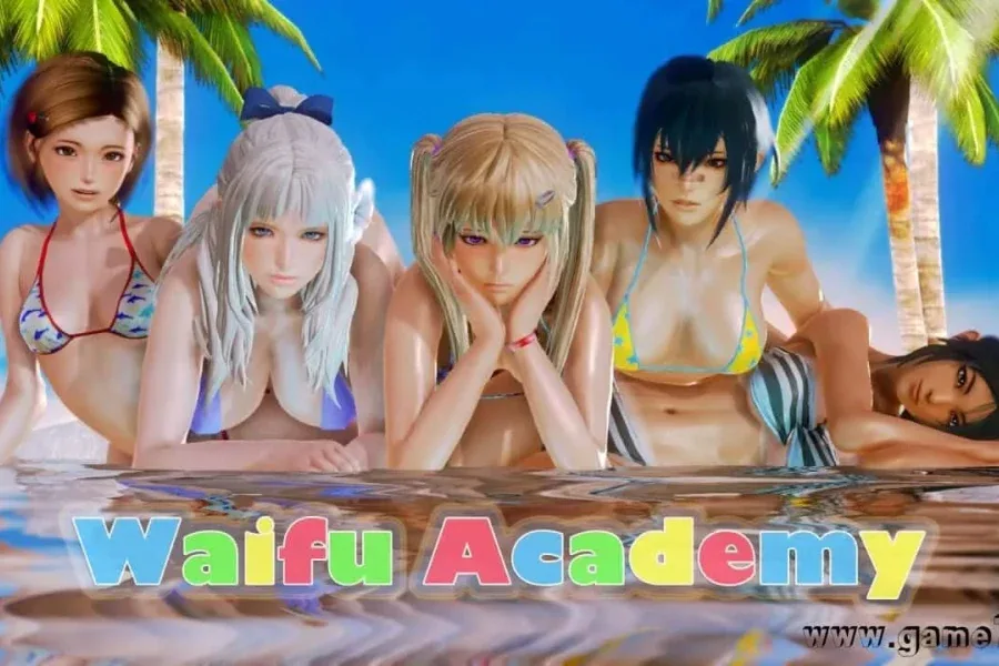 二次元老婆学院_Waifu Academy 3D建模 资料图
